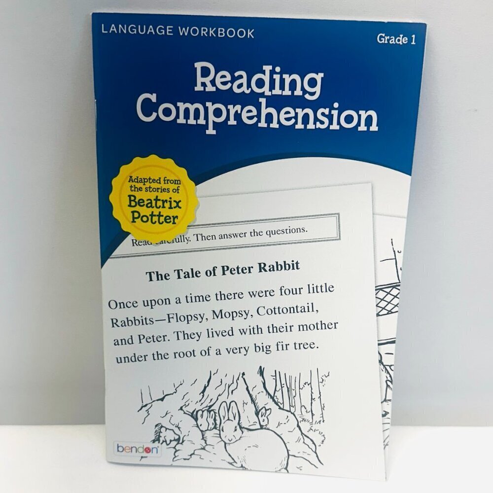 Bendon Language Workbook - Reading Comprehension - Grade 1
